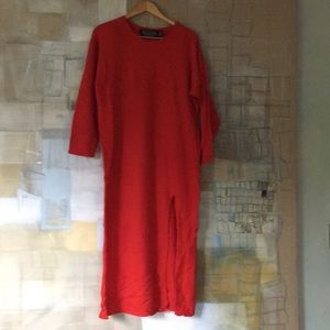 NWT William Kasper Cashmere Dress